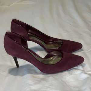 Lauren by Ralph Lauren Suede D’Orsay Pumps